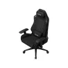 Lorgar CHA41, Ergonomic Gaming Chair Advanced, premium anti-stain fabric, Black/white