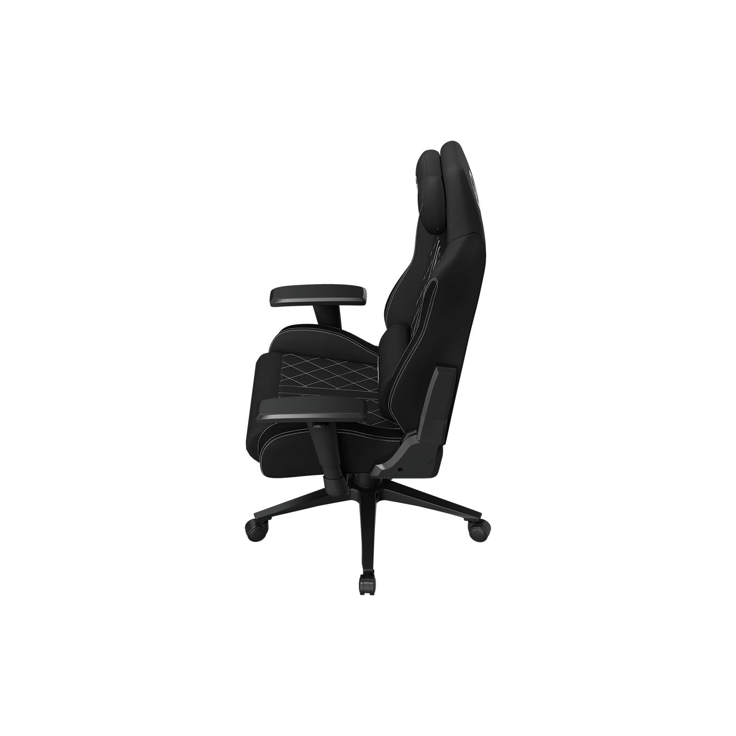 Lorgar CHA41, Ergonomic Gaming Chair Advanced, premium anti-stain fabric, Black/white