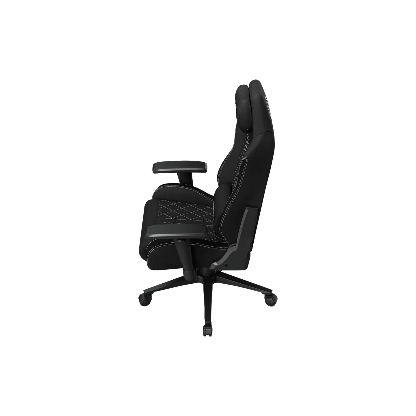 Lorgar CHA41, Ergonomic Gaming Chair Advanced, premium anti-stain fabric, Black/white