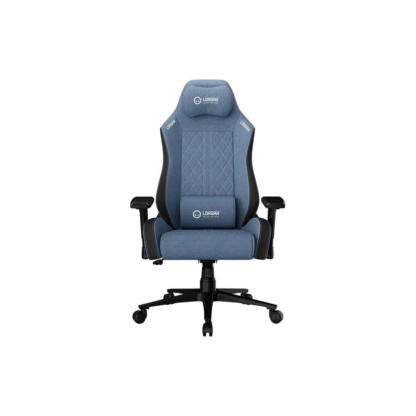 Lorgar CHA41, Ergonomic Gaming Chair Advanced, premium anti-stain fabric, Blue