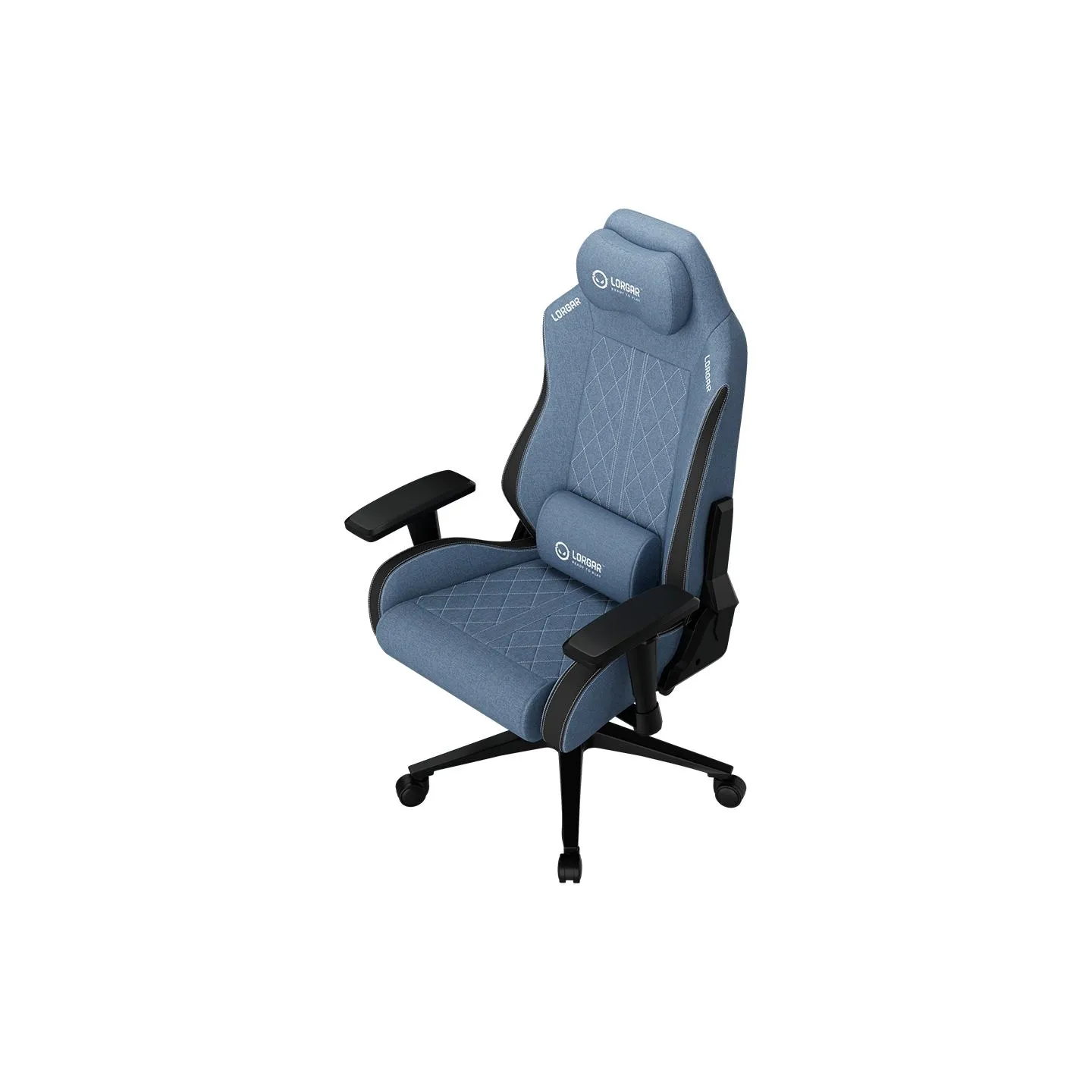 Lorgar CHA41, Ergonomic Gaming Chair Advanced, premium anti-stain fabric, Blue