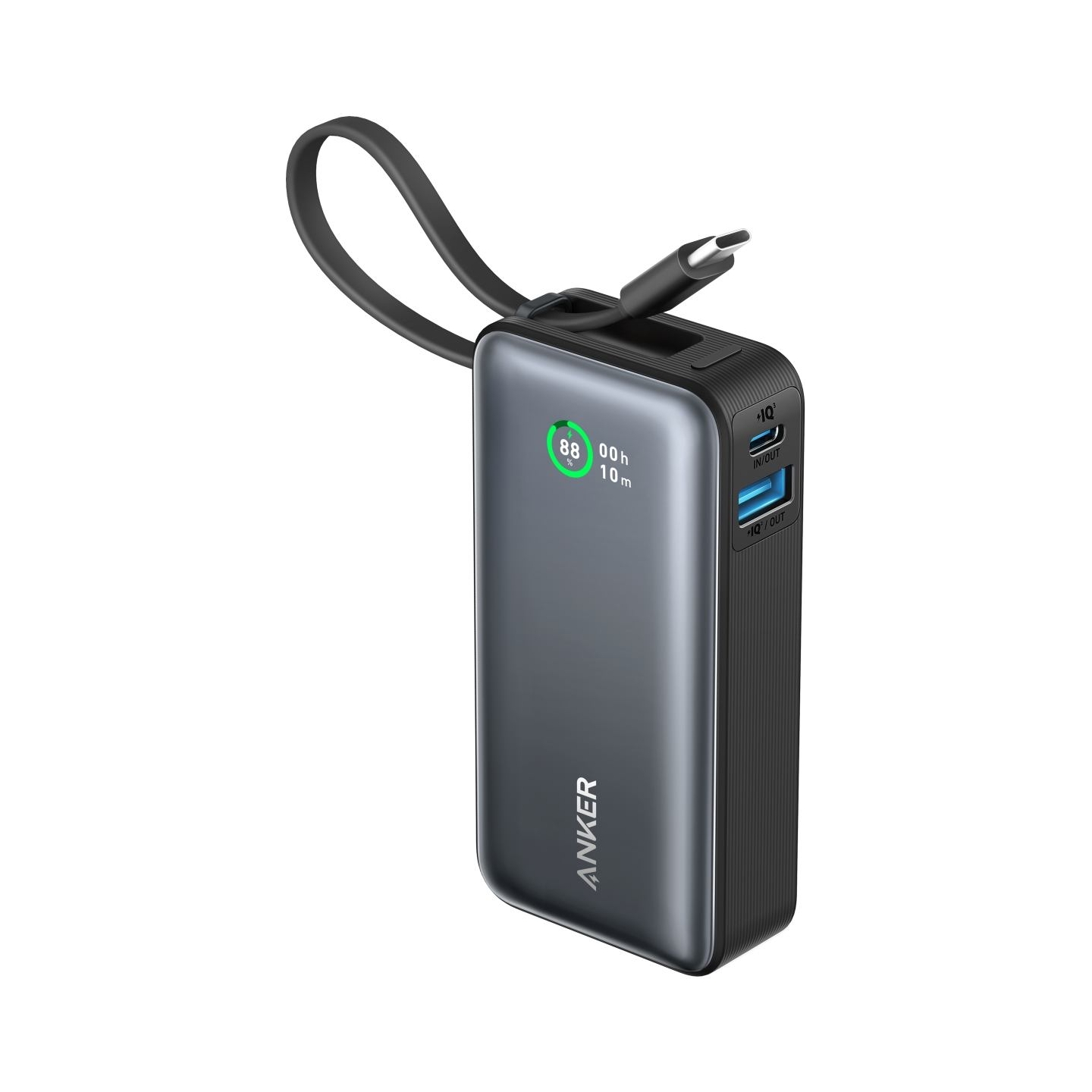 Anker 545 Nano Power Bank | A1259G11 | 10000 mAh | Black