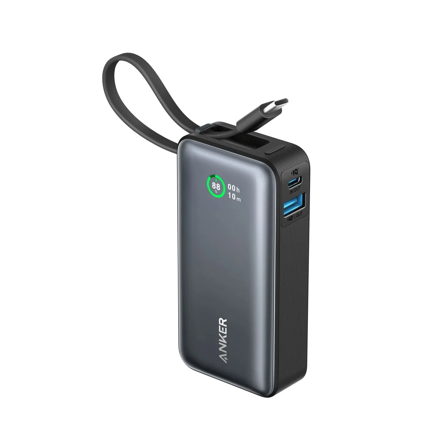 Anker 545 Nano Power Bank | A1259G11 | 10000 mAh | Black