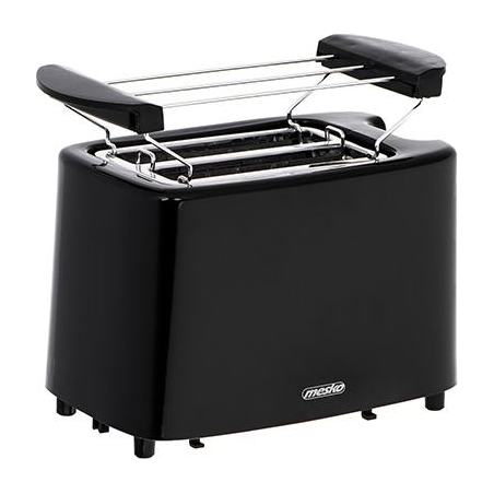 Mesko | Toaster | MS 3220 | Power 750 W | Number of slots 2 | Housing material Plastic | Black