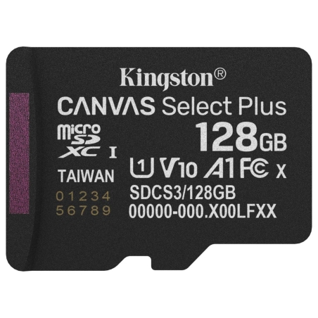 Kingston MEMORY MICRO SDXC 128GB UHS-I/SDCS3/128GBSP KINGSTON
