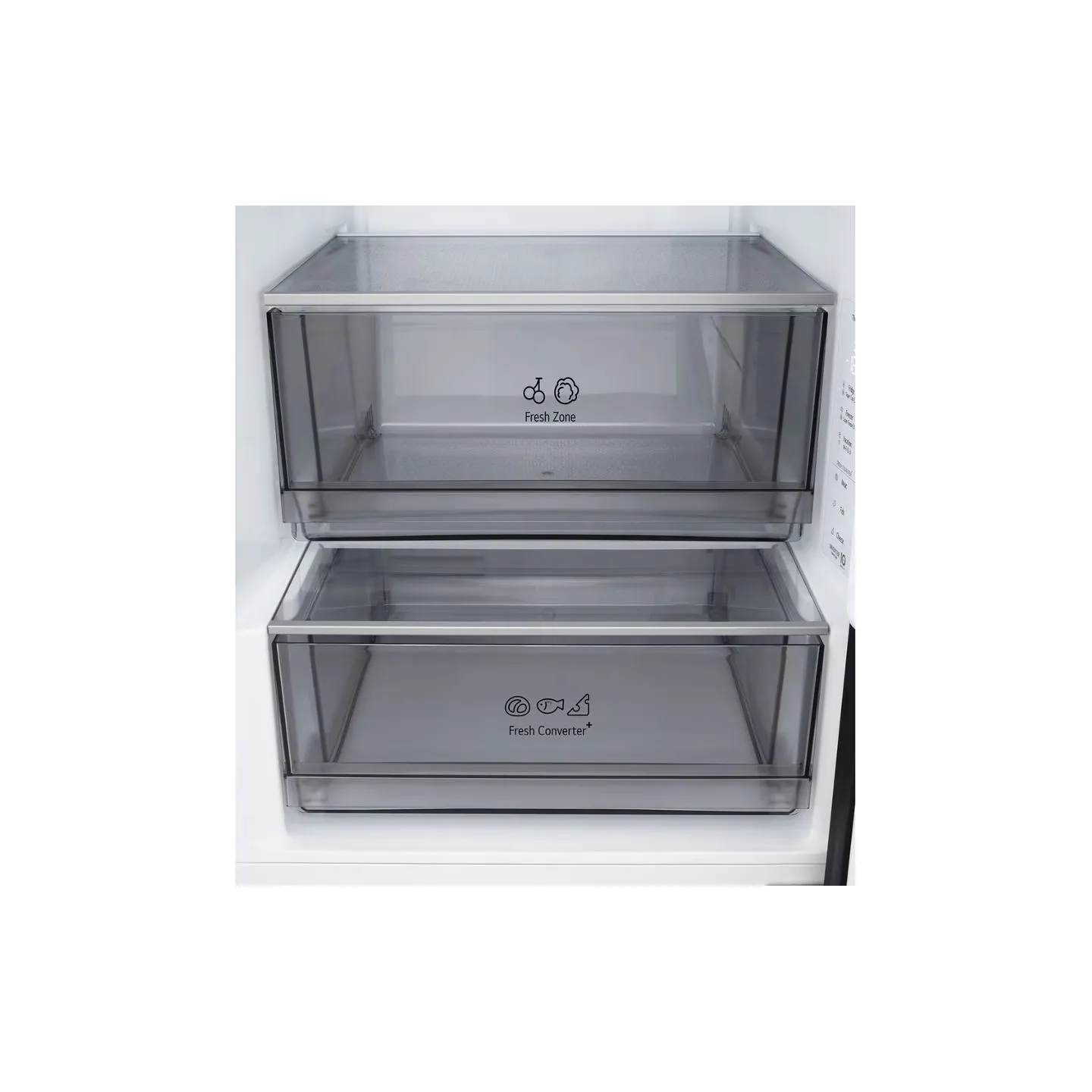 LG Refrigerator | GBBSJ1CCEP | Energy efficiency class C | Free standing | Combi | Height 186 cm | Fridge net capacity 220 L | F