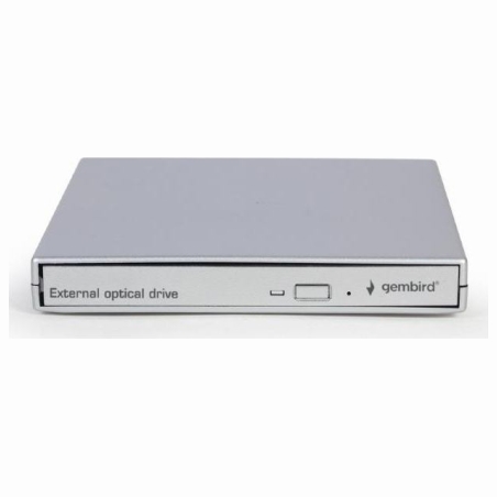 Gembird External USB DVD drive silver