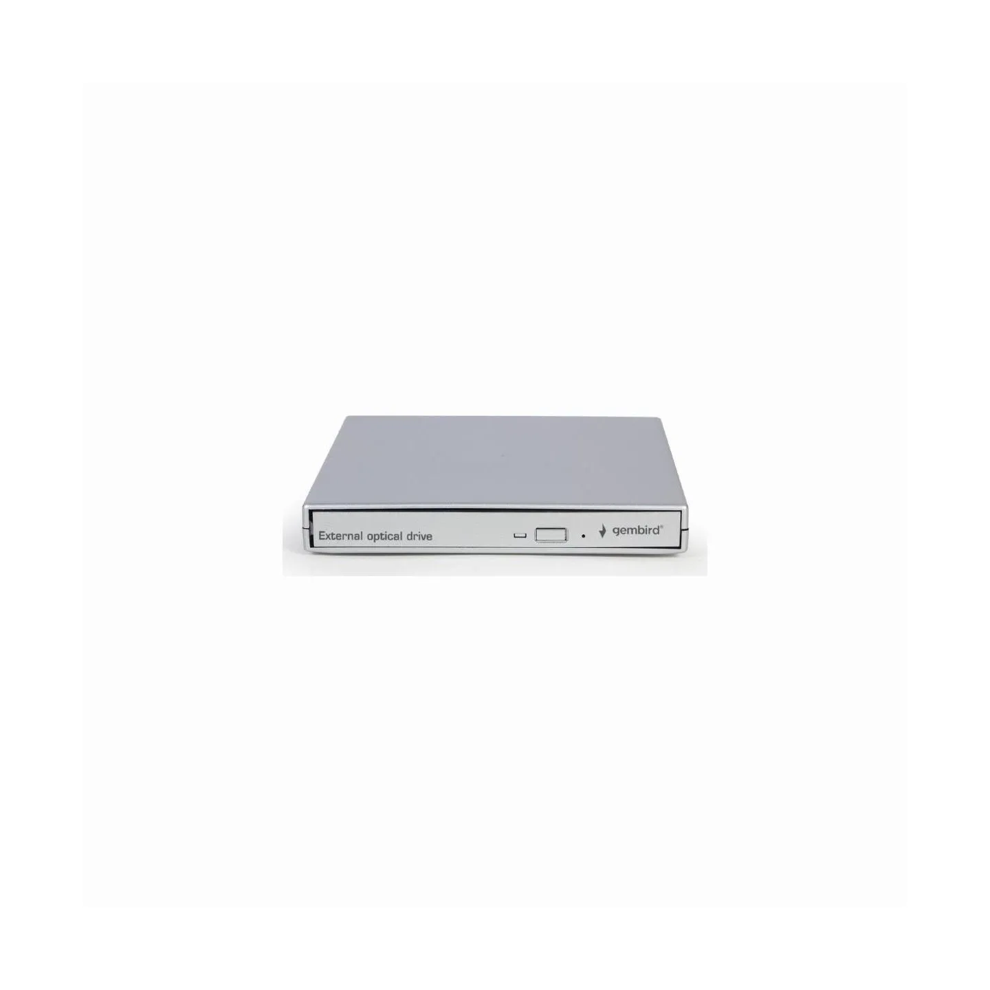 Gembird External USB DVD drive | DVD-USB-021-SV | Interface USB 2.0 | CD/DVD | CD read speed 24 x | CD write speed 24 x | Silver