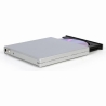 Gembird External USB DVD drive | DVD-USB-021-SV | Interface USB 2.0 | CD/DVD | CD read speed 24 x | CD write speed 24 x | Silver