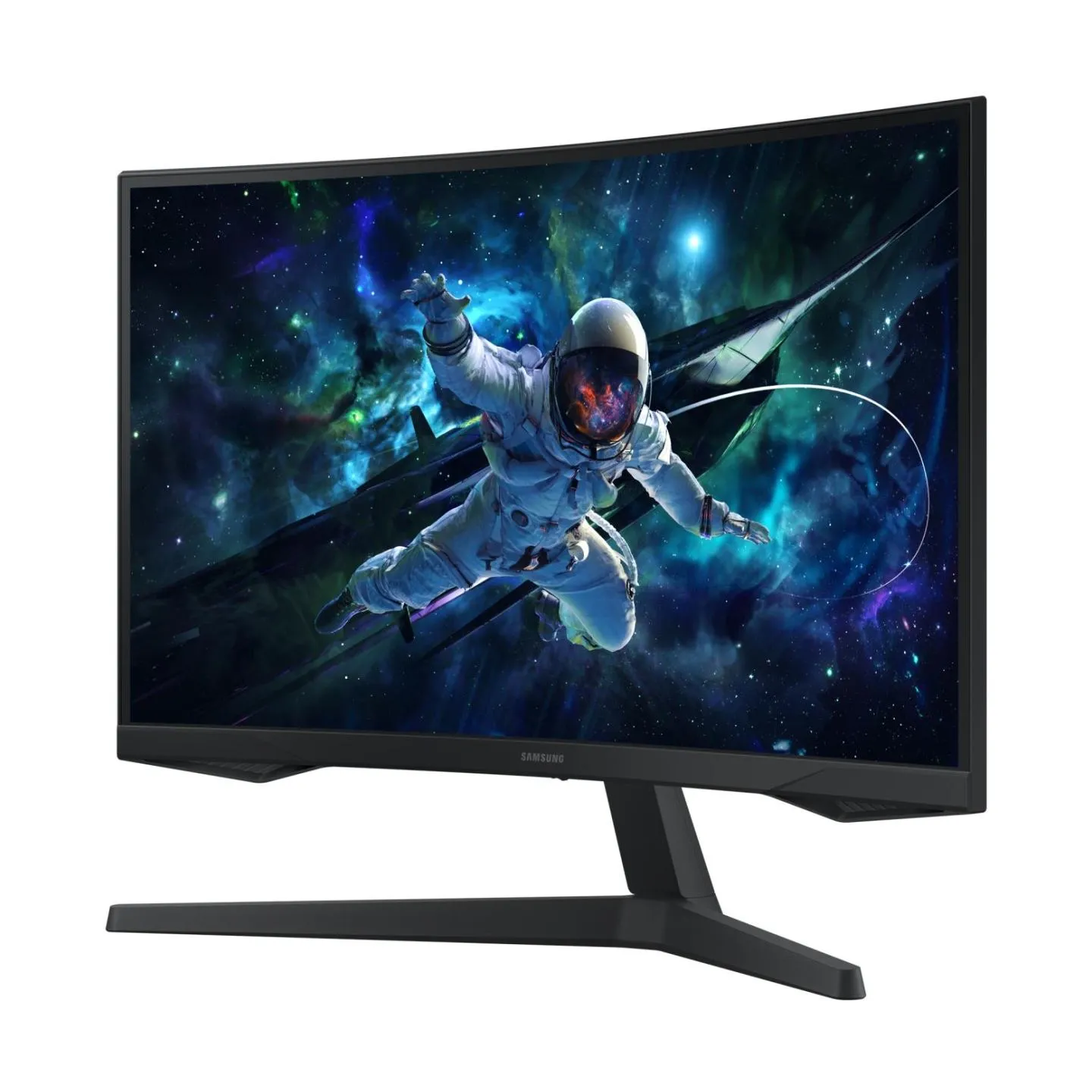 Samsung LCD Monitor|SAMSUNG|LS27CG552EUXEN|27"|Gaming/Curved|Panel VA|2560x1440|16:9|165 Hz|Matte|1 ms|Height adjustable|Colour 