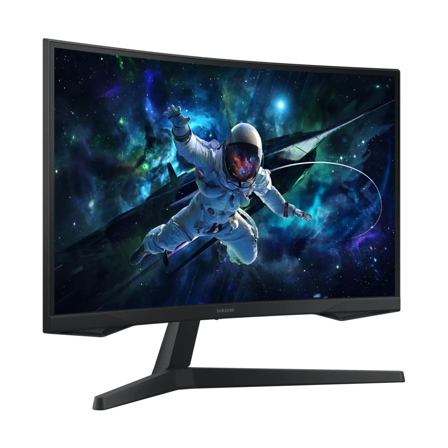 Samsung LCD Monitor|SAMSUNG|LS27CG552EUXEN|27"|Gaming/Curved|Panel VA|2560x1440|16:9|165 Hz|Matte|1 ms|Height adjustable|Colour 