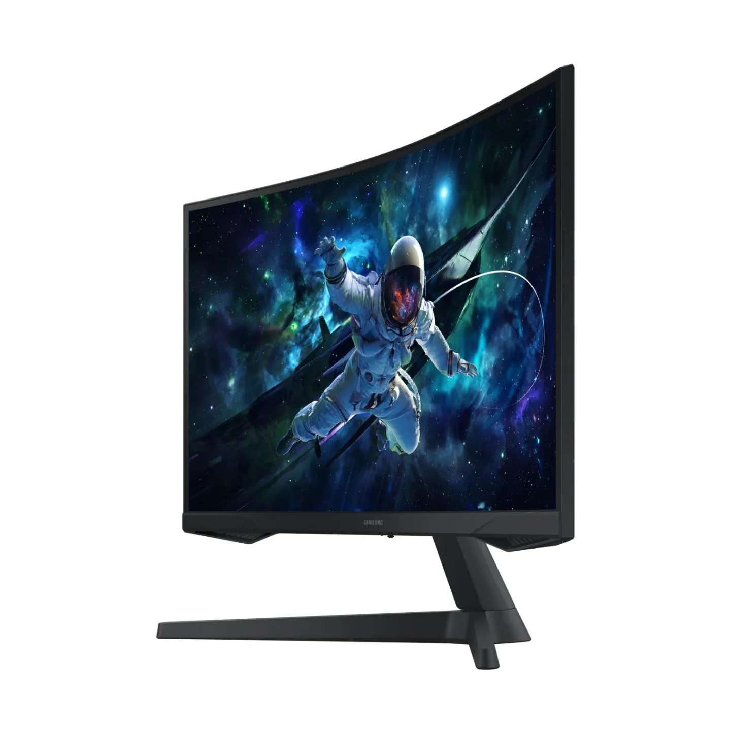 Samsung LCD Monitor|SAMSUNG|LS27CG552EUXEN|27"|Gaming/Curved|Panel VA|2560x1440|16:9|165 Hz|Matte|1 ms|Height adjustable|Colour 
