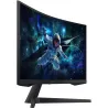 Samsung LCD Monitor|SAMSUNG|LS27CG552EUXEN|27"|Gaming/Curved|Panel VA|2560x1440|16:9|165 Hz|Matte|1 ms|Height adjustable|Colour 