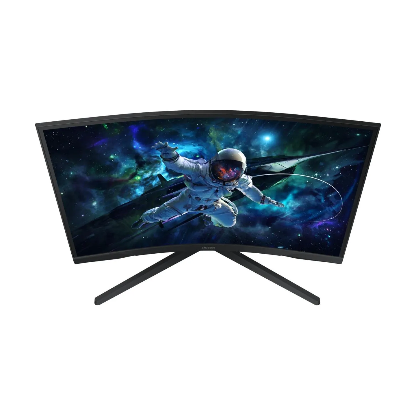 Samsung LCD Monitor|SAMSUNG|LS27CG552EUXEN|27"|Gaming/Curved|Panel VA|2560x1440|16:9|165 Hz|Matte|1 ms|Height adjustable|Colour 