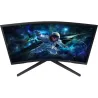 Samsung LCD Monitor|SAMSUNG|LS27CG552EUXEN|27"|Gaming/Curved|Panel VA|2560x1440|16:9|165 Hz|Matte|1 ms|Height adjustable|Colour 