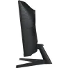 Samsung LCD Monitor|SAMSUNG|LS27CG552EUXEN|27"|Gaming/Curved|Panel VA|2560x1440|16:9|165 Hz|Matte|1 ms|Height adjustable|Colour 