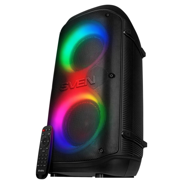 Sven Speaker SVEN PS-800, black (100W, TWS, Bluetooth, FM, USB, microSD, LED-display, 4400mA*h)