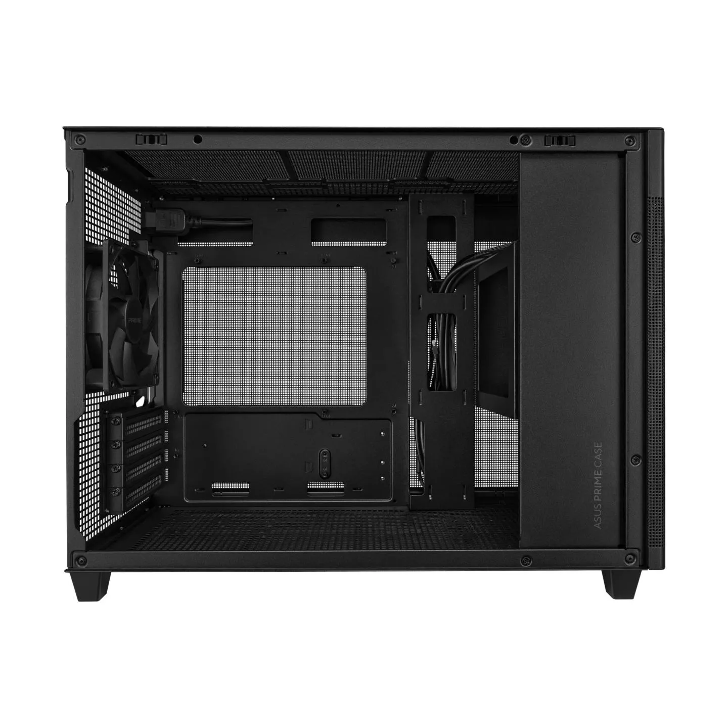 Asus Case|ASUS|Prime AP201 Tempered Glass|Micro|Not included|MicroATX|MiniITX|Colour Black|PRIMEAP201TG