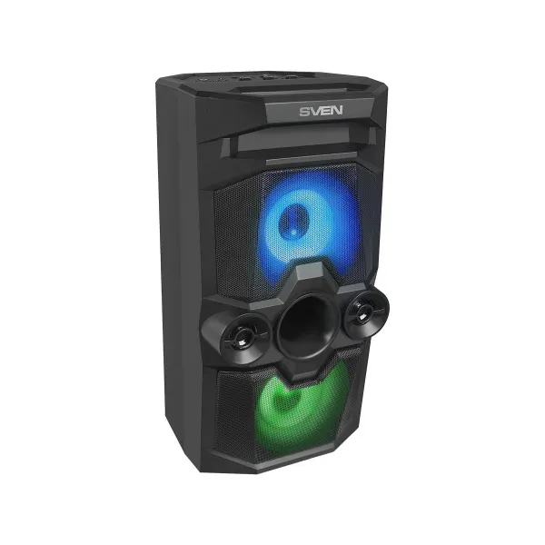 Sven Speaker SVEN PS-650, black (50W, TWS, Bluetooth, FM, USB, microSD, LED-display, 4000mA*h)