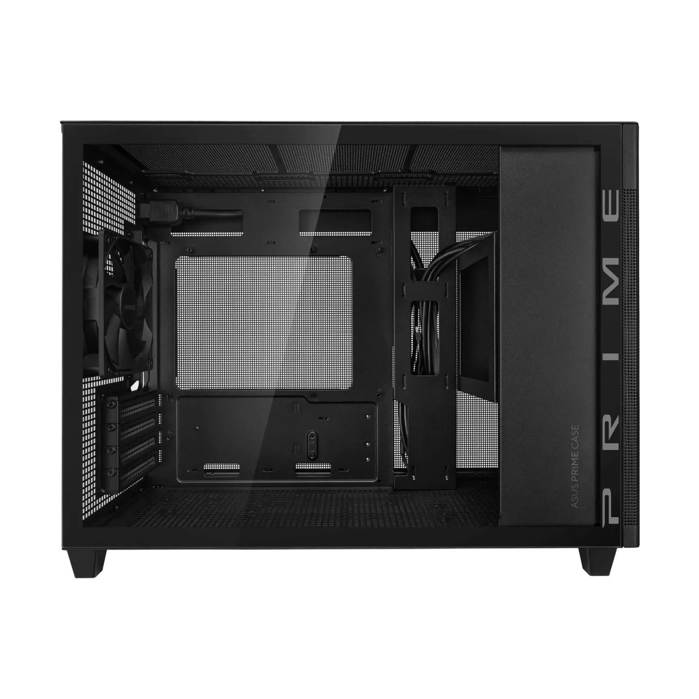 Asus Case|ASUS|Prime AP201 Tempered Glass|Micro|Not included|MicroATX|MiniITX|Colour Black|PRIMEAP201TG
