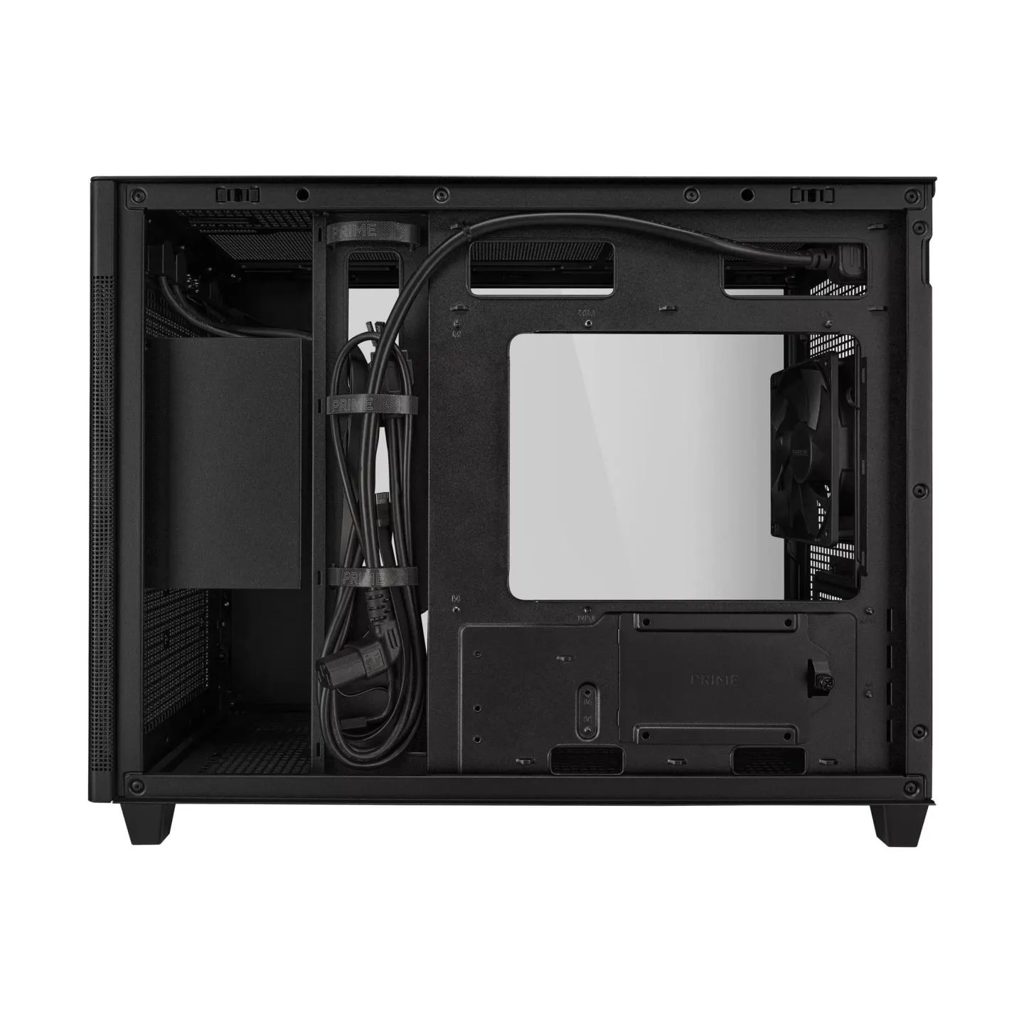 Asus Case|ASUS|Prime AP201 Tempered Glass|Micro|Not included|MicroATX|MiniITX|Colour Black|PRIMEAP201TG