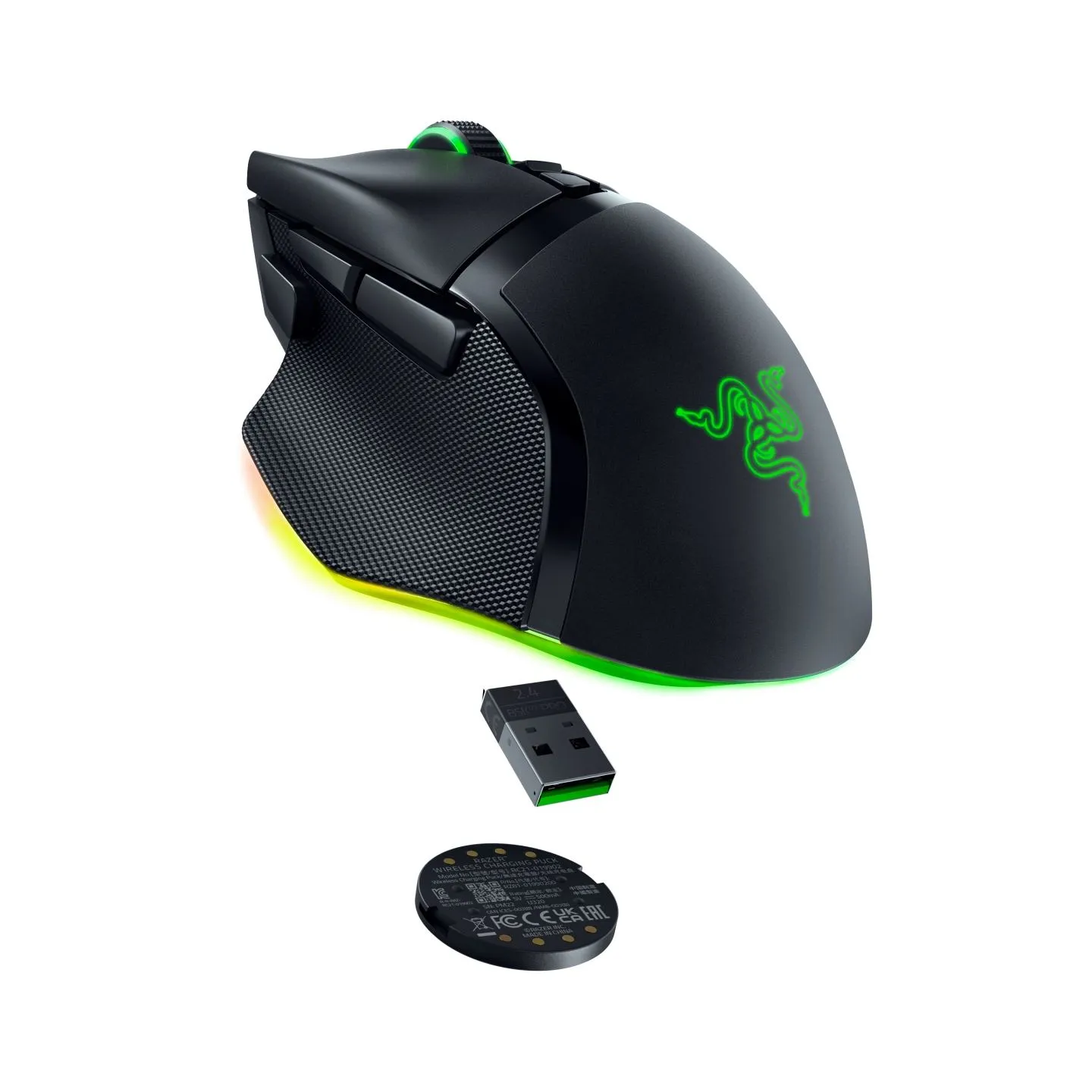 Razer Basilisk V3 Pro 35K Wireless Gaming Mouse, Black, 35K DPI