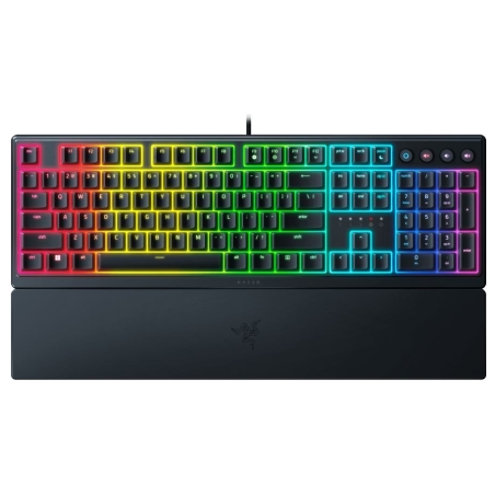 Razer | Ornata V3 | Gaming Keyboard | Wired | RGB LED light | Cyrillic | Razer Mecha-Membrane | Black