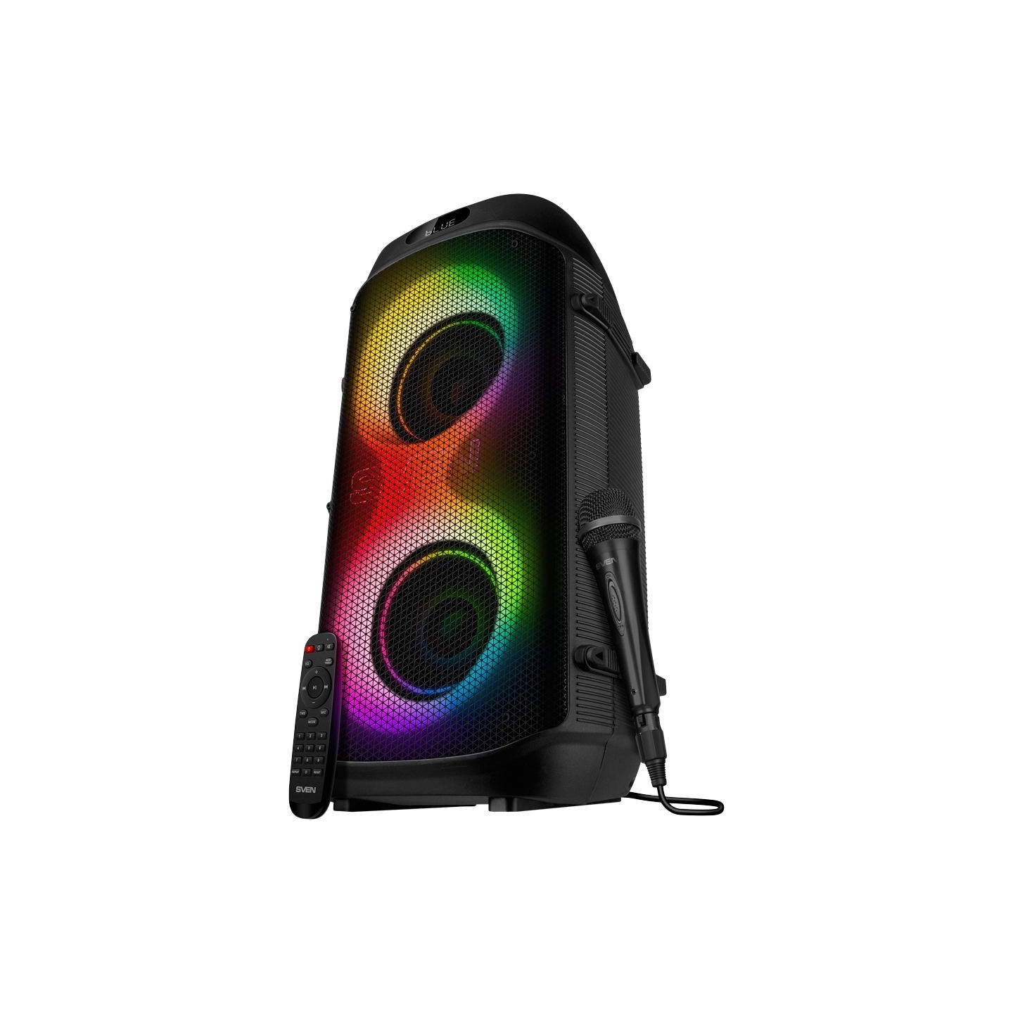 Sven PS-850, (100W, TWS, Bluetooth, FM, USB, microSD, LED-display, 8000mAh)