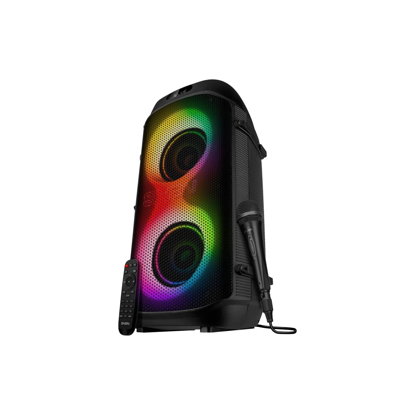 Sven PS-850, (100W, TWS, Bluetooth, FM, USB, microSD, LED-display, 8000mAh)