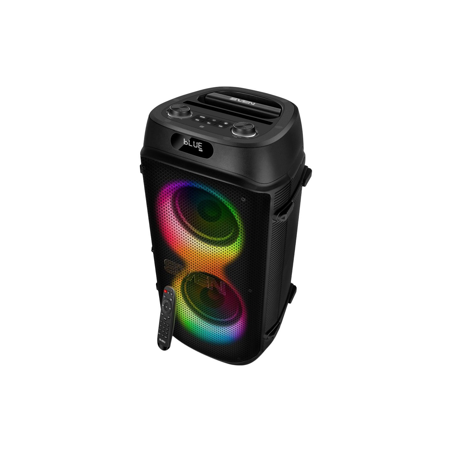 Sven PS-850, (100W, TWS, Bluetooth, FM, USB, microSD, LED-display, 8000mAh)