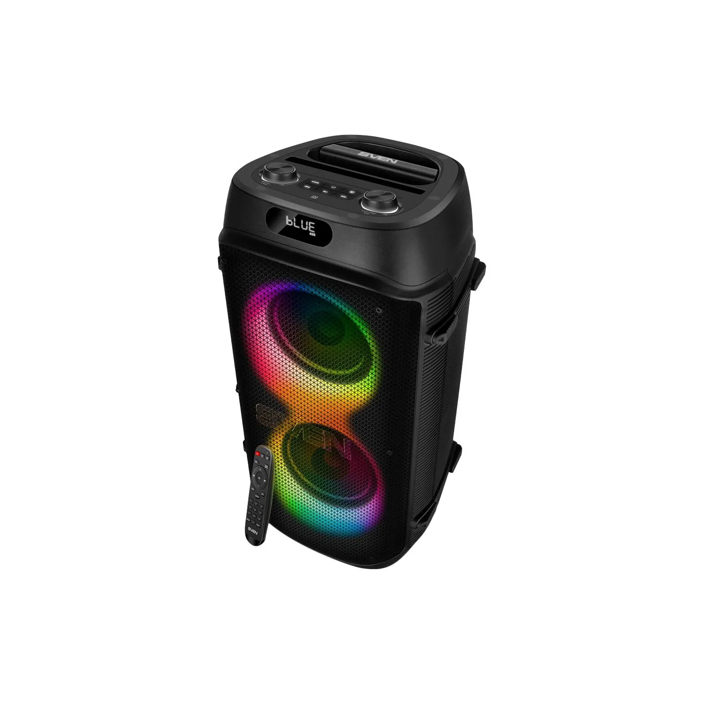 Sven PS-850, (100W, TWS, Bluetooth, FM, USB, microSD, LED-display, 8000mAh)
