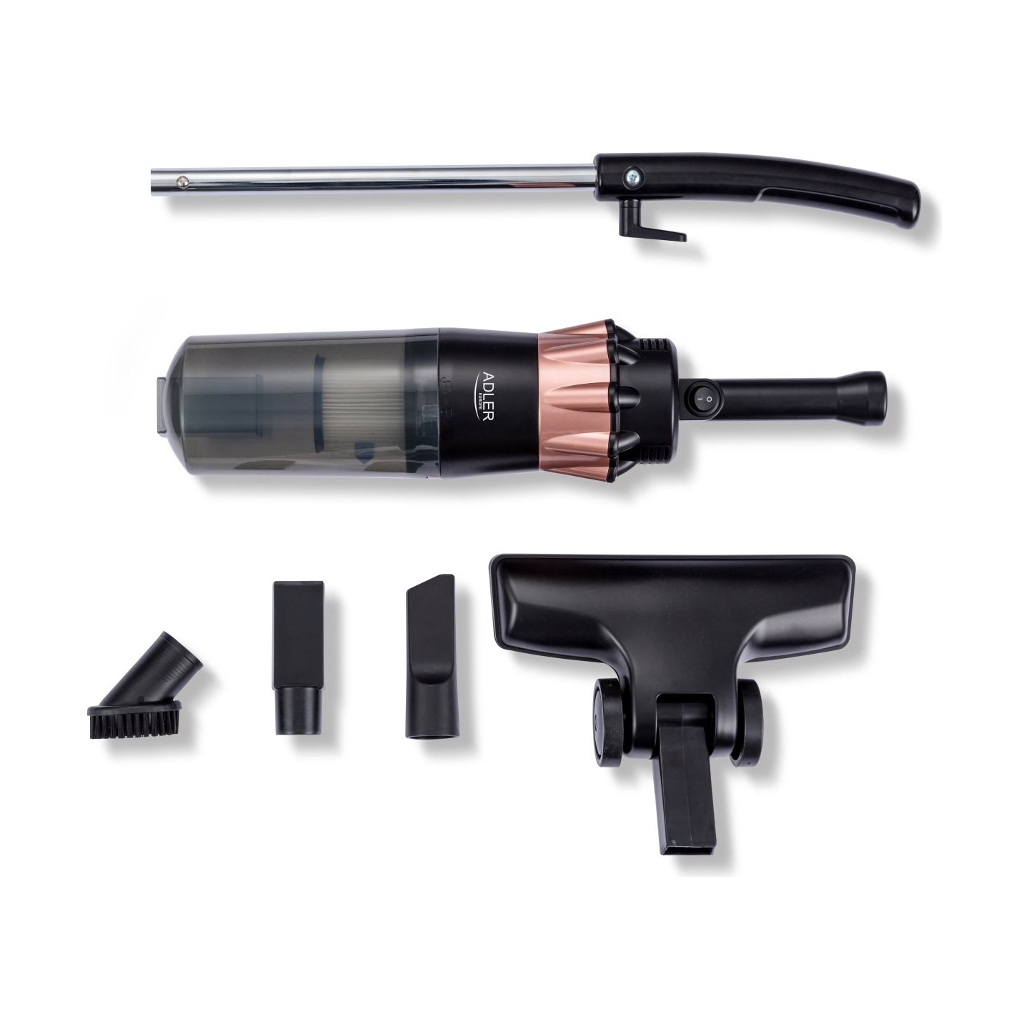 Adler | Vacuum Cleaner | AD 7049 | Corded operating | Handstick/Handheld | 800 W | Black | Warranty 24 month(s)