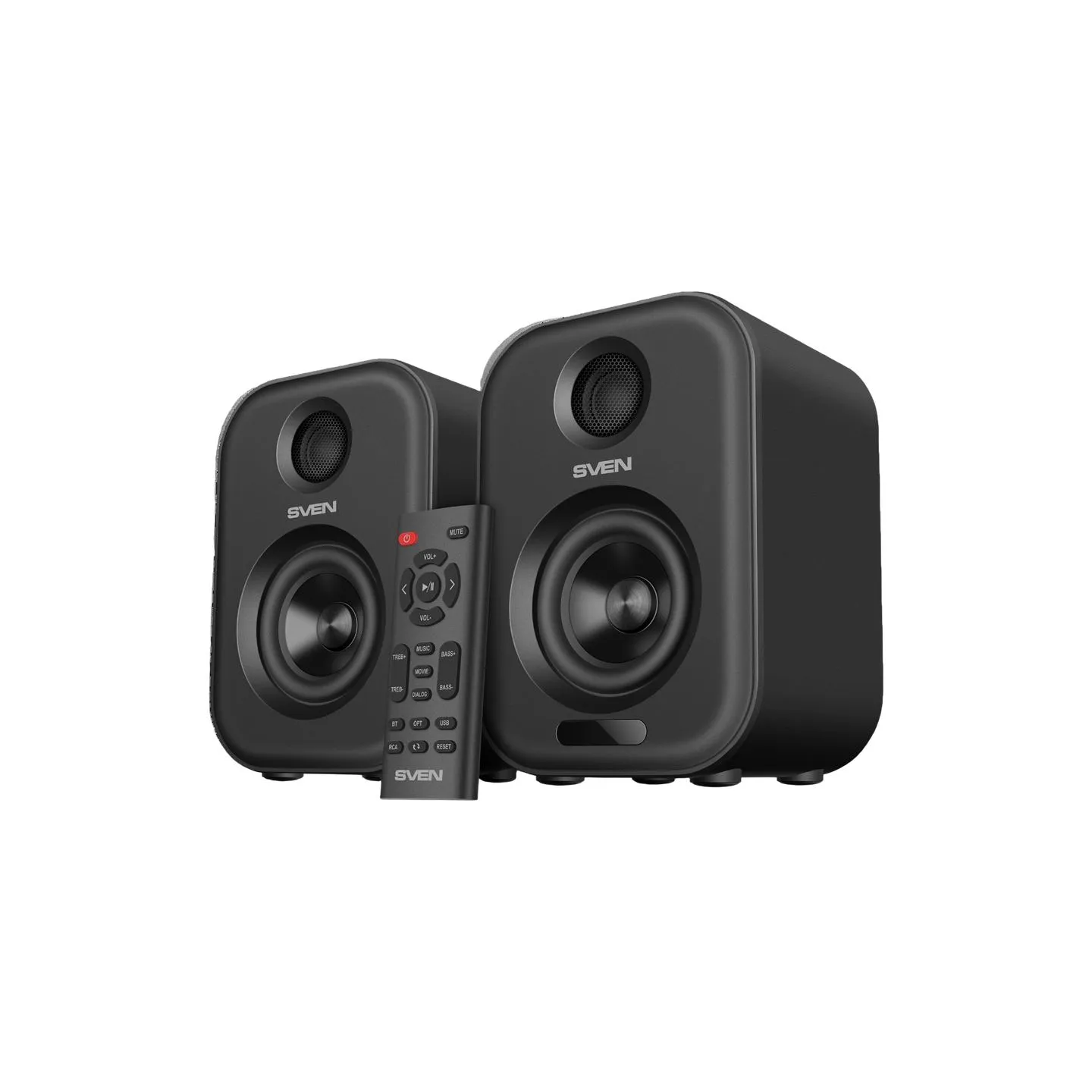 Sven Speakers SVEN MC-5, grey (50W, Bluetooth, RCA2, USB, Optical, RC)
