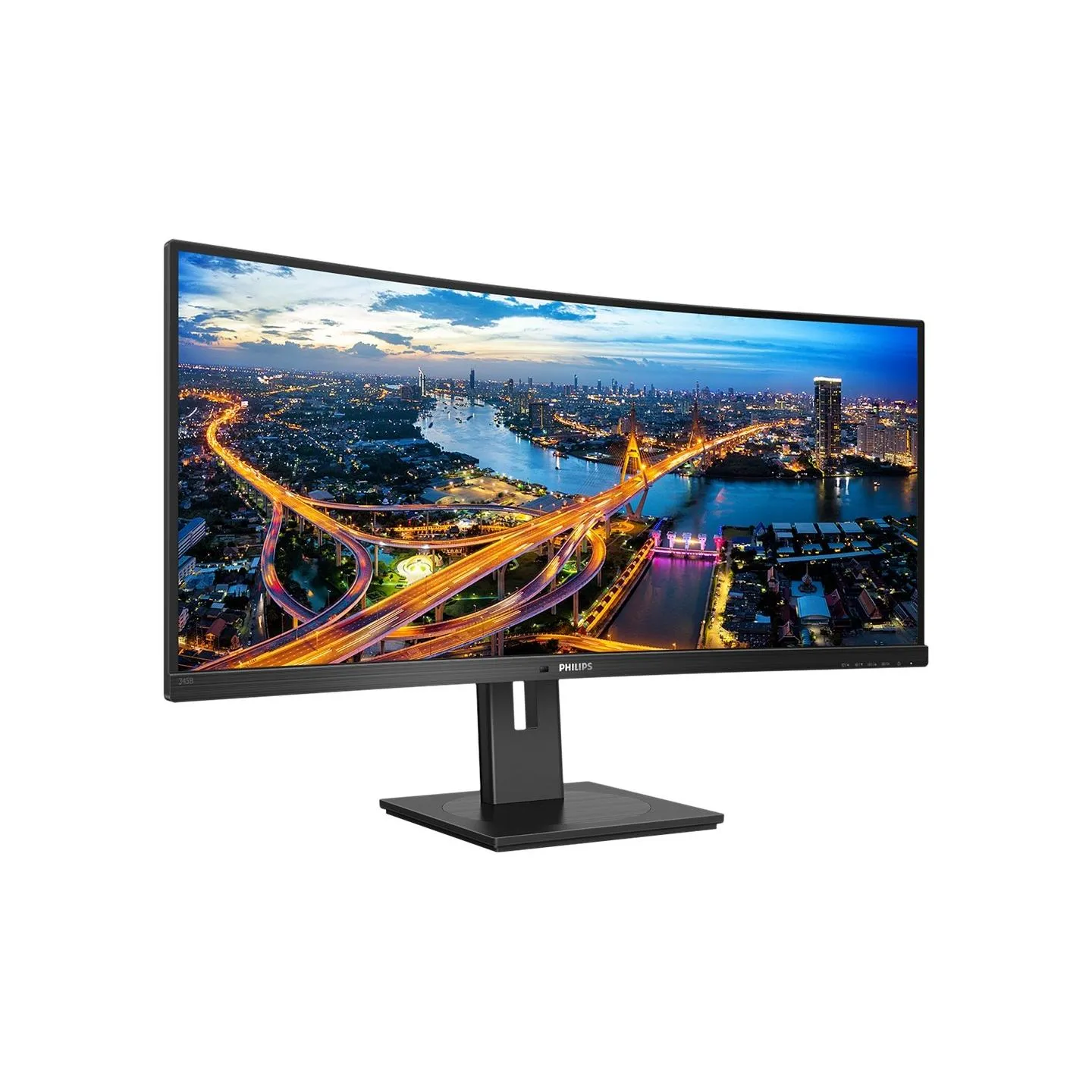 Philips | Curved UltraWide | 345B1C | 34  " | VA | WQHD | 21:9 | 100 Hz | 5 ms | 3440 x 1440 | 300   cd/m² | HDMI ports quantity