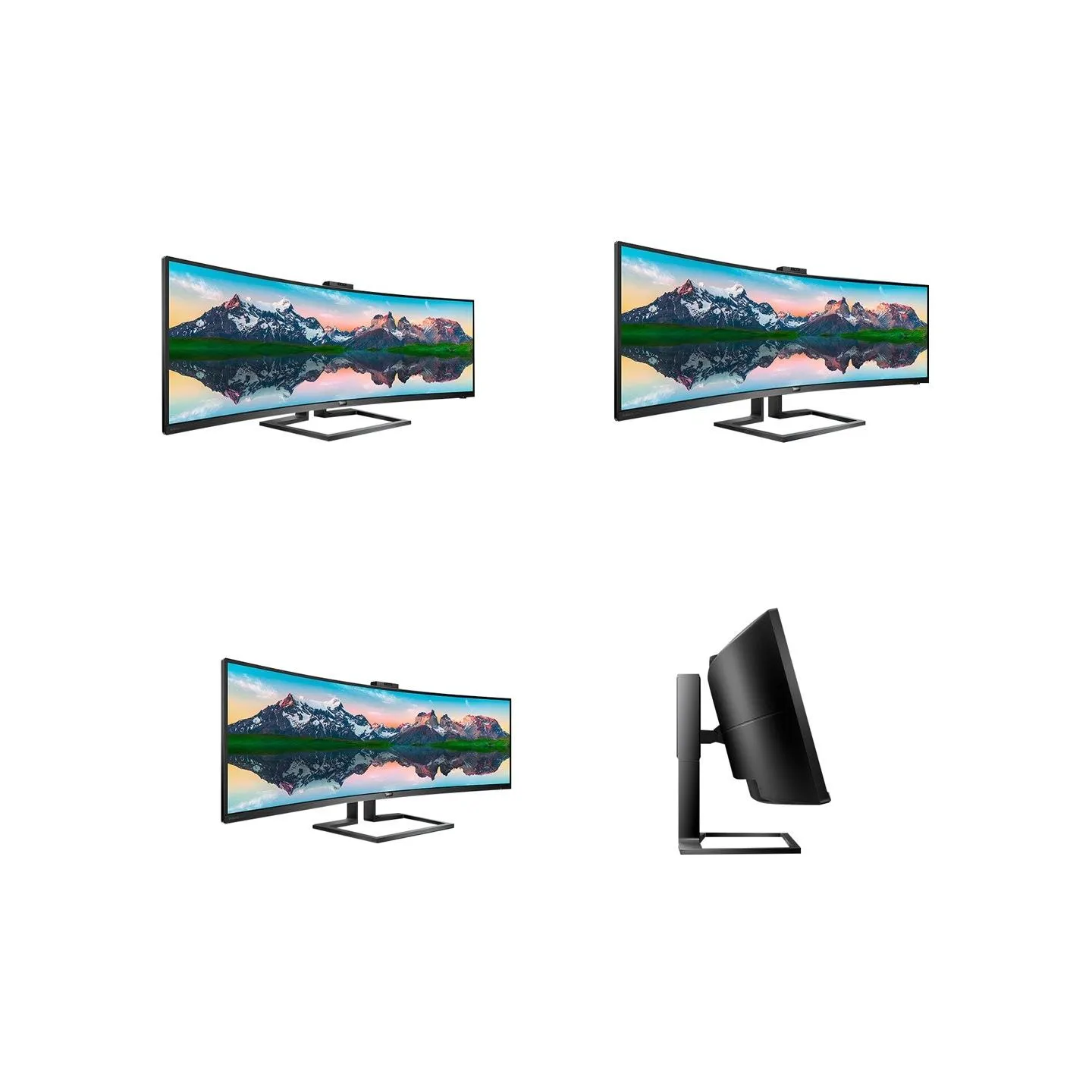 Philips | SuperWide curved LCD display | 499P9H/00 | 48.8 " | VA | Dual QHD | 32:9 | 70 Hz | 5 ms | 5120 x 1440 pixels | 450 cd/
