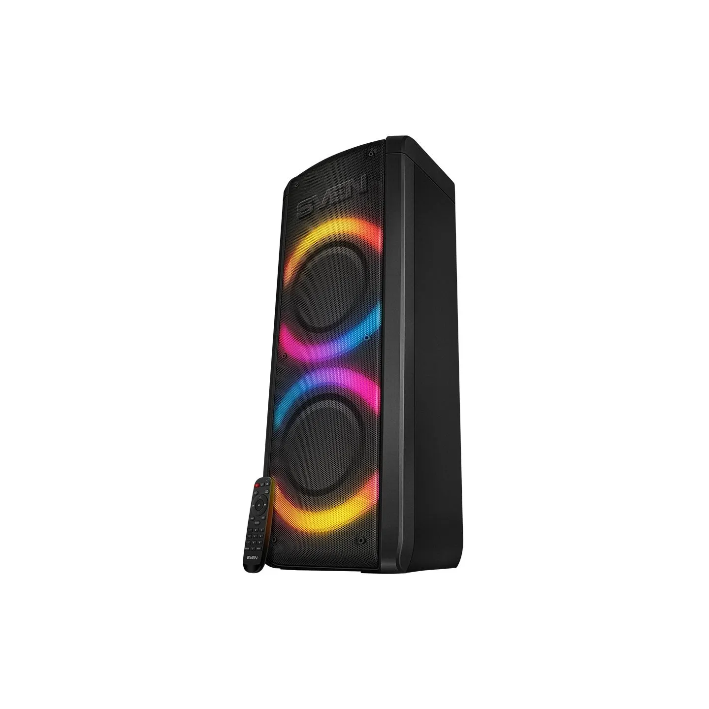 Sven Speaker SVEN PS-710, black (100W, TWS, Bluetooth, FM, USB, microSD, LED-display, 4400mA*h)