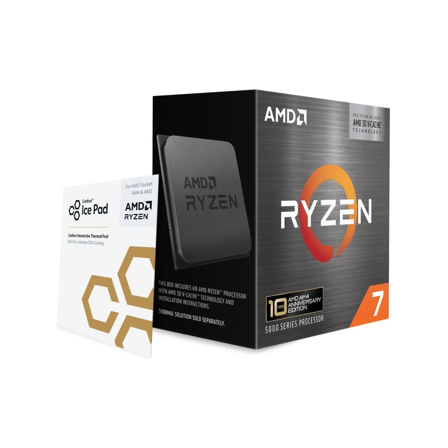 AMD CPU Desktop Ryzen 7 8C/16T 5800X3D (4.5GHz,100MB,105W,AM4) Box