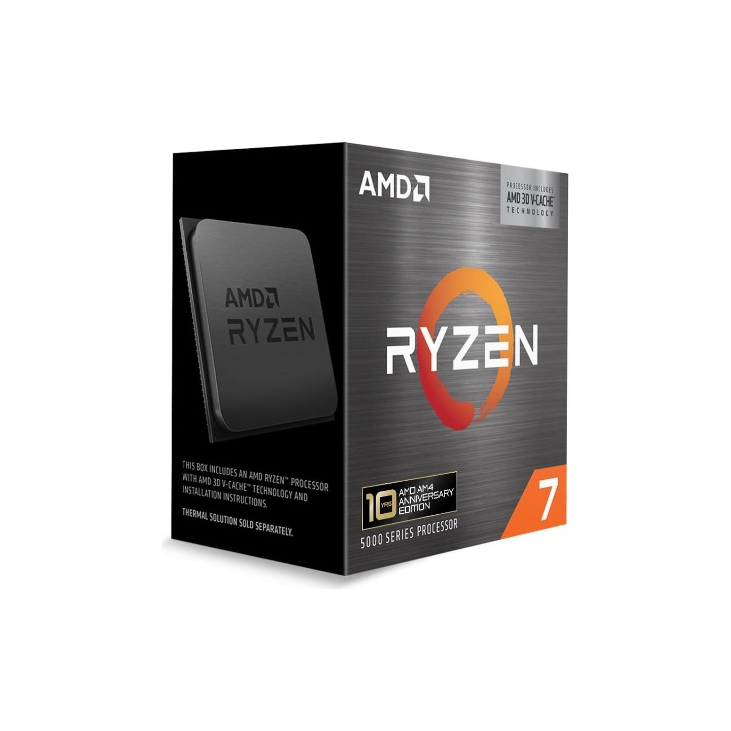 AMD CPU Desktop Ryzen 7 8C/16T 5800X3D (4.5GHz,100MB,105W,AM4) Box