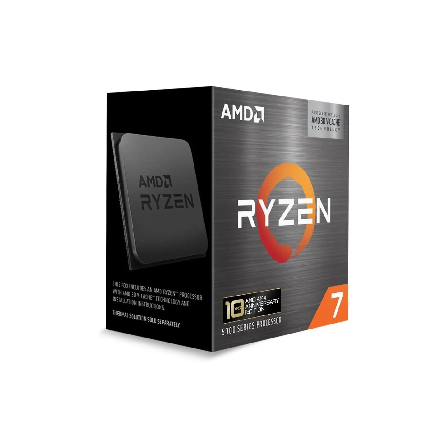 AMD CPU Desktop Ryzen 7 8C/16T 5800X3D (4.5GHz,100MB,105W,AM4) Box