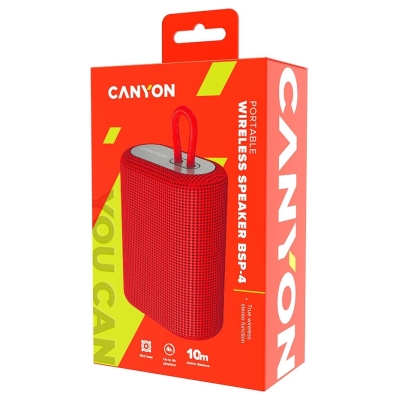 Canyon speaker BSP-4 5W Red