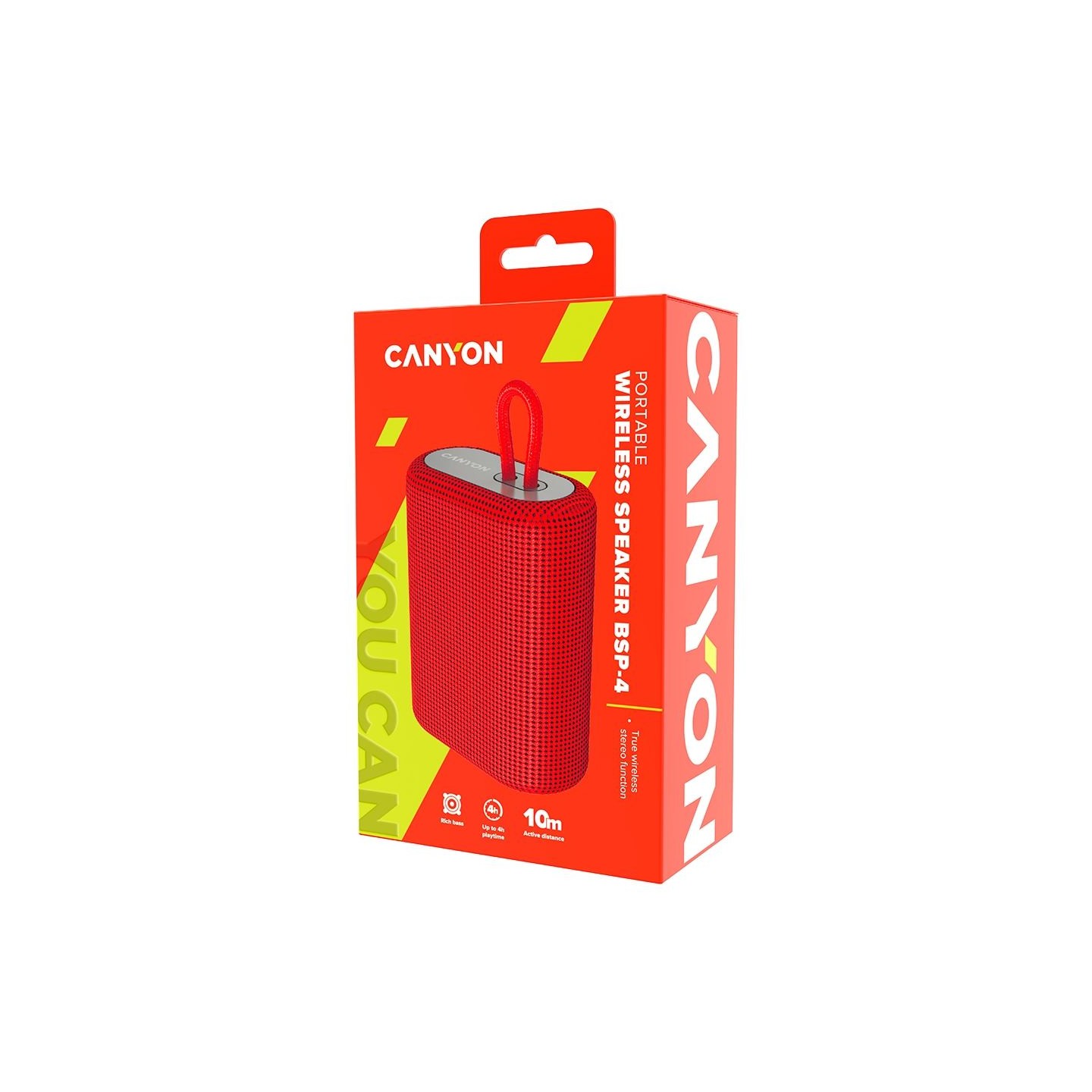 Canyon speaker BSP-4 5W Red