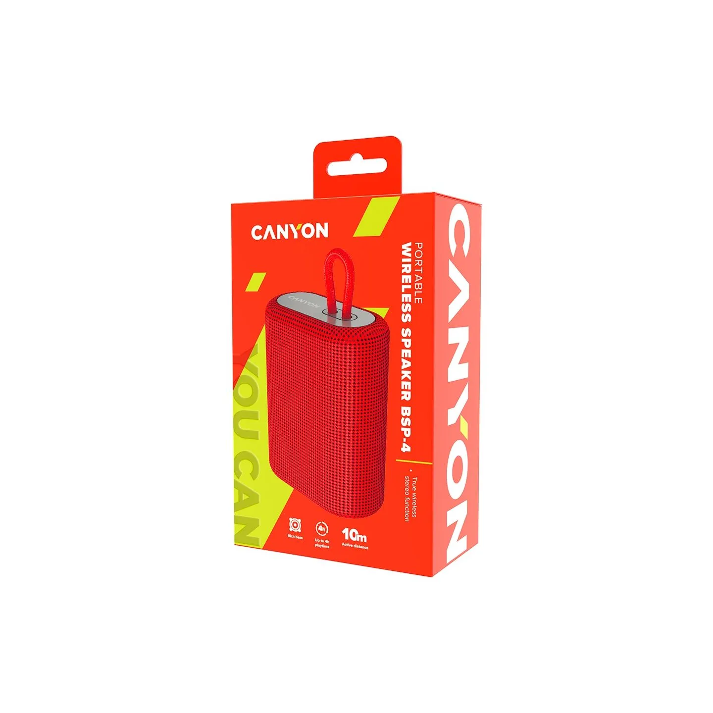 Canyon speaker BSP-4 5W Red
