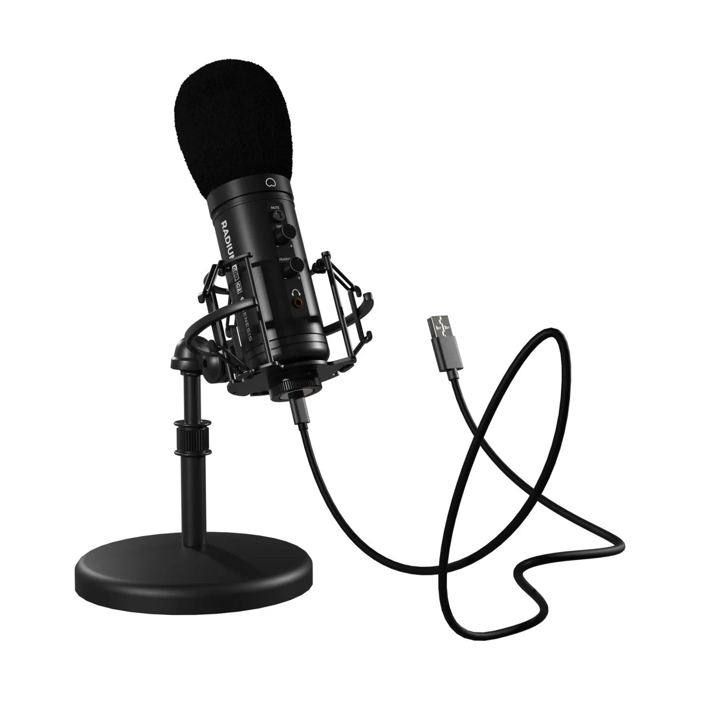 Genesis Radium 600 G2 Studio Microphone with stand/USB | Genesis