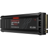 Sandisk SSD|SANDISK|600xTBW rating|MTBF 1750000 h|Read speed 14900 MB/s|Write speed 11000 MB/s|NVMe Yes|PCI Express 5.0|M.2|1000