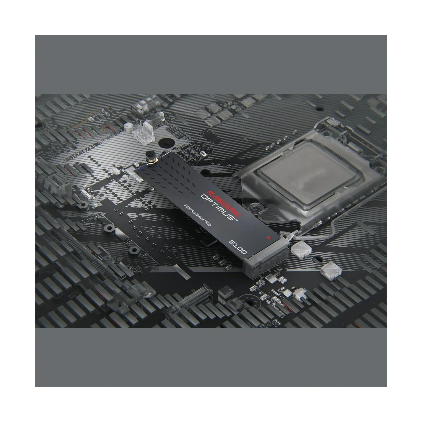 Sandisk SSD|SANDISK|600xTBW rating|MTBF 1750000 h|Read speed 7100 MB/s|Write speed 6700 MB/s|NVMe Yes|PCI Express 4.0|M.2|1000 G