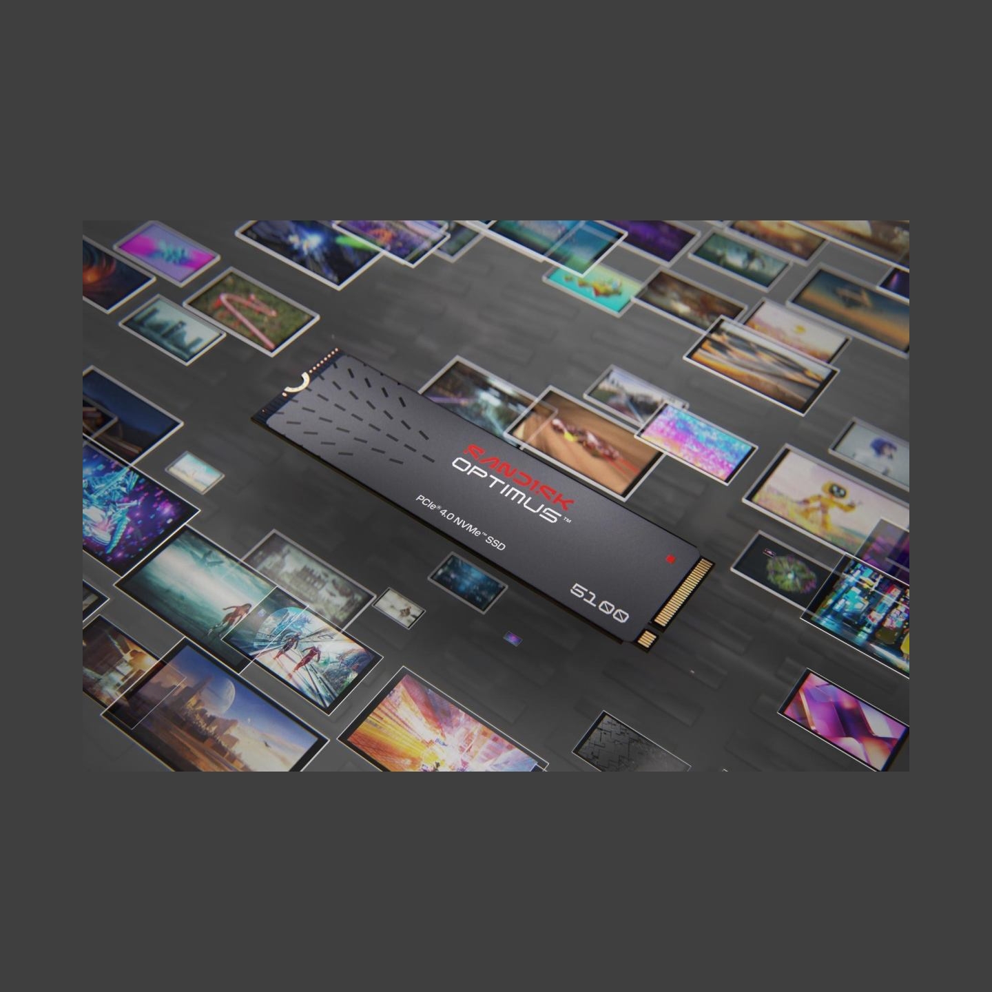 Sandisk SSD|SANDISK|600xTBW rating|MTBF 1750000 h|Read speed 7100 MB/s|Write speed 6700 MB/s|NVMe Yes|PCI Express 4.0|M.2|1000 G
