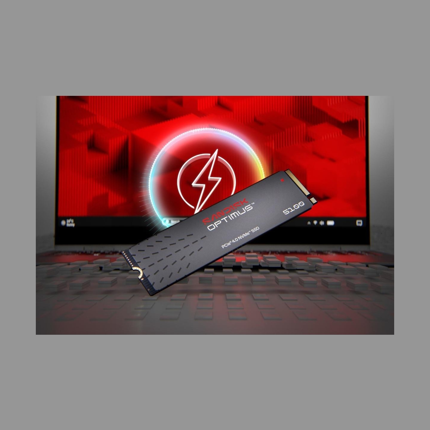Sandisk SSD|SANDISK|600xTBW rating|MTBF 1750000 h|Read speed 7100 MB/s|Write speed 6700 MB/s|NVMe Yes|PCI Express 4.0|M.2|1000 G