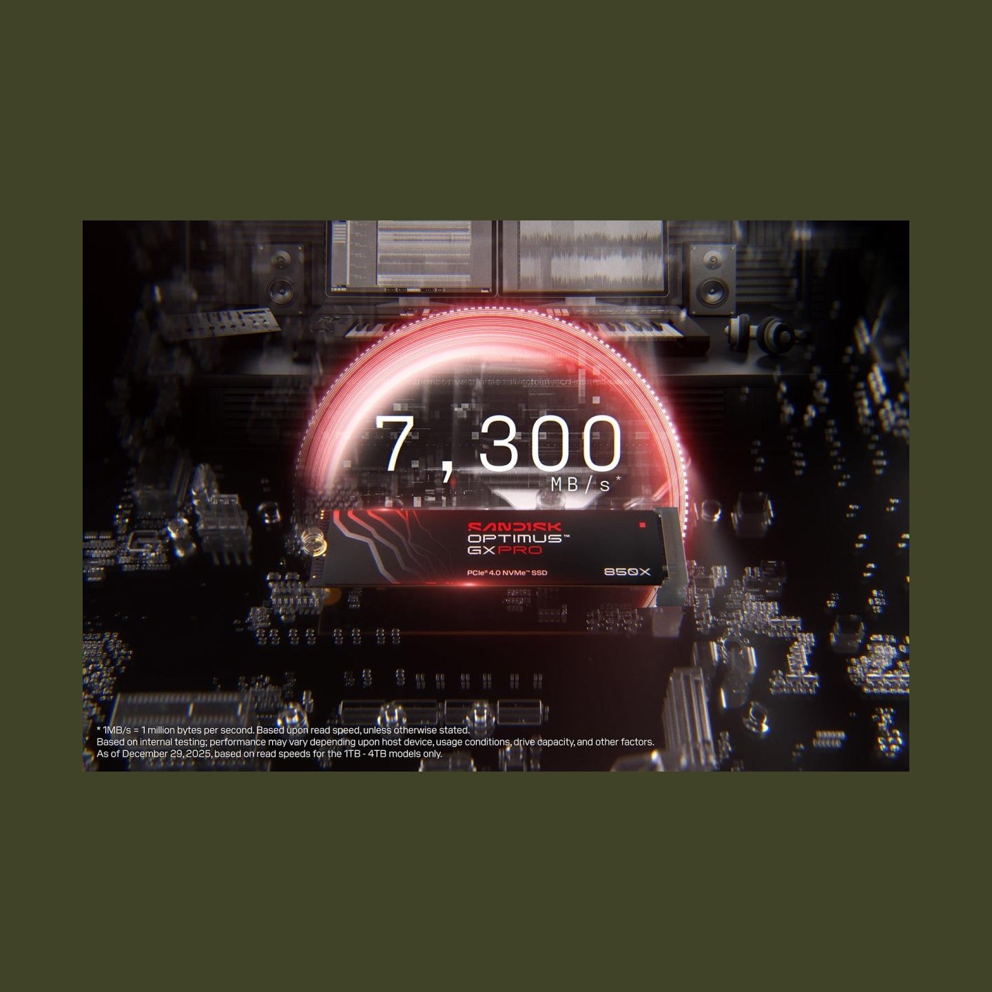 Sandisk SSD|SANDISK|1200xTBW rating|MTBF 1750000 h|Read speed 7300 MB/s|Write speed 6600 MB/s|NVMe Yes|PCI Express 4.0|M.2|2000 