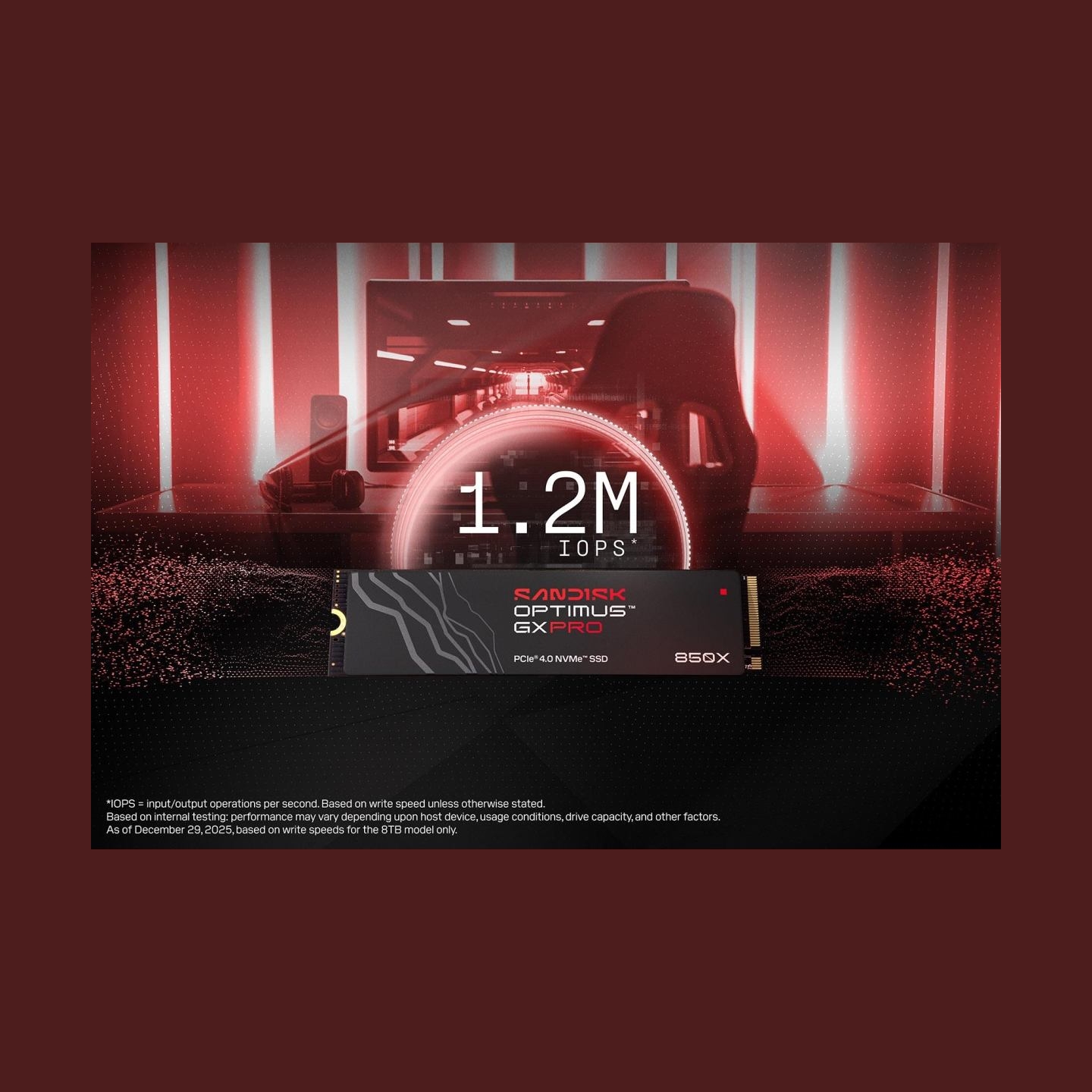 Sandisk SSD|SANDISK|1200xTBW rating|MTBF 1750000 h|Read speed 7300 MB/s|Write speed 6600 MB/s|NVMe Yes|PCI Express 4.0|M.2|2000 