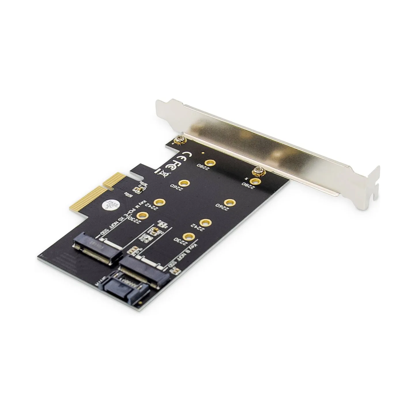 Digitus | M.2 NGFF / NVMe SSD PCI Express 3.0 (x4) Add-On Card | DS-33170